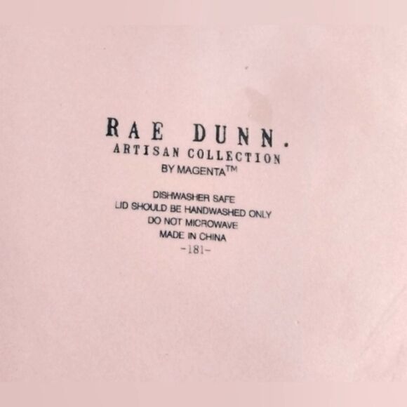 Rae Dunn Magenta Large Cookie Jar Grandma's Cookies Pink - Picture 13 of 14